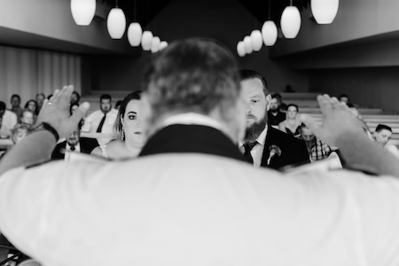 Wedding ceremony by Dr. Gerrit Rademeyer in Bedford