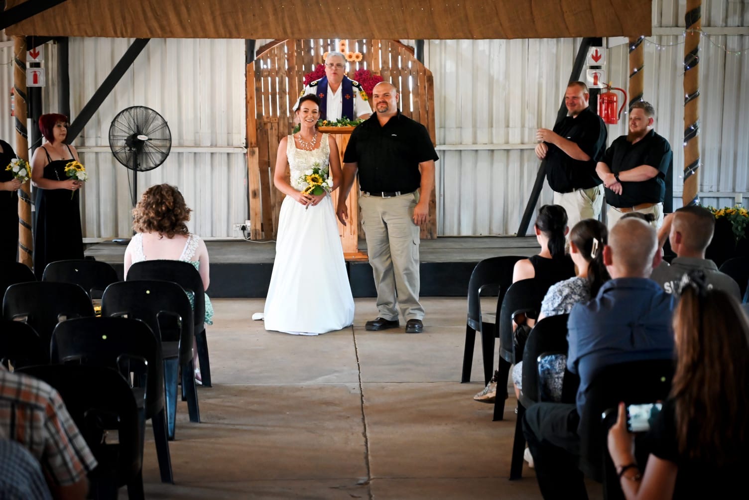 Wedding ceremony by Dr. Gerrit Rademeyer in Bedford